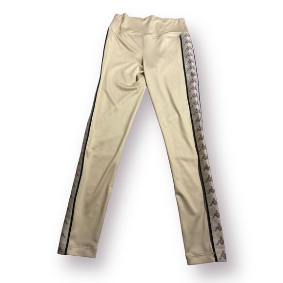 Kappa Cream Colored Tapered Joggers Women’s Size Medium Retro BNWT - Picture 2 of 3